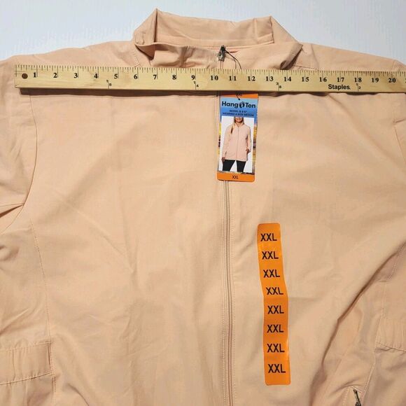 Hang Ten Women's UPF 50+ Water Repellant Casual Jacket PINK XXL New Neutral - Picture 11 of 15